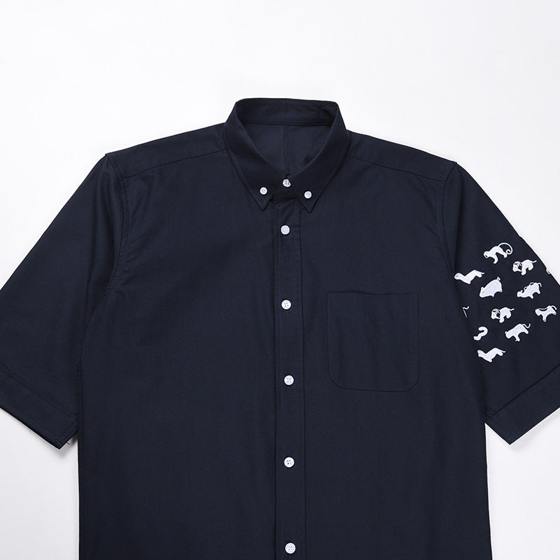 4-Bar Short sleeved shirt