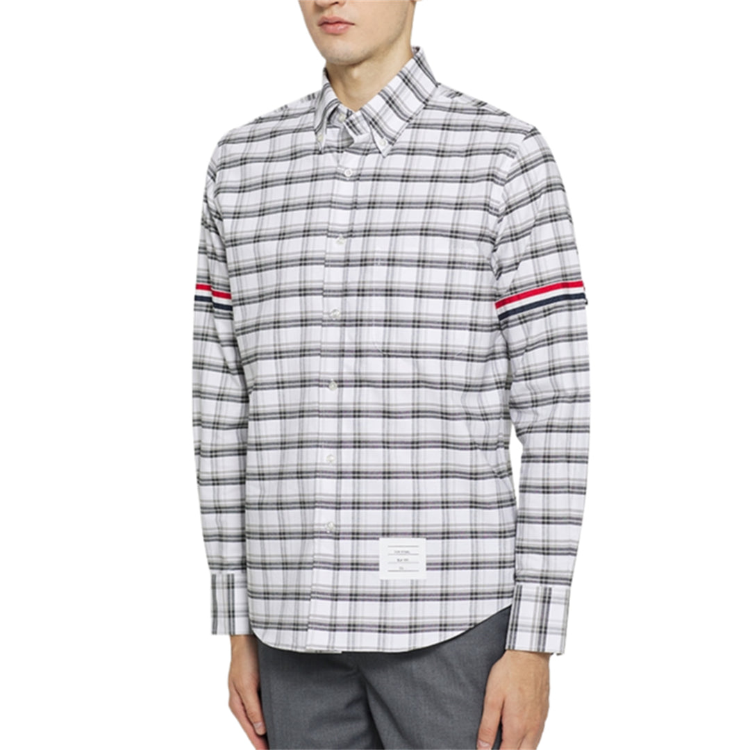 4-Bar Casual Oxford Shirt