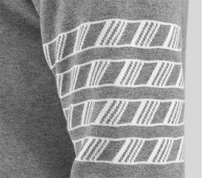 4-Bar Kite Jacquard Sweater