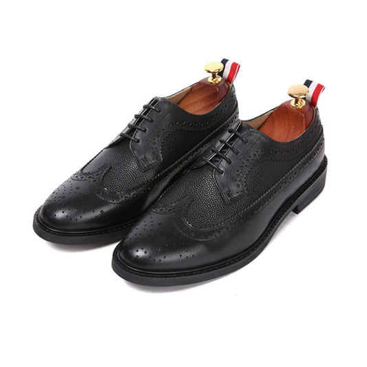 4-Bar Business leather shoes