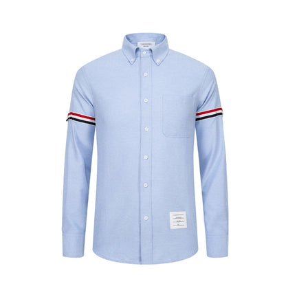 4-Bar Casual Oxford Shirt