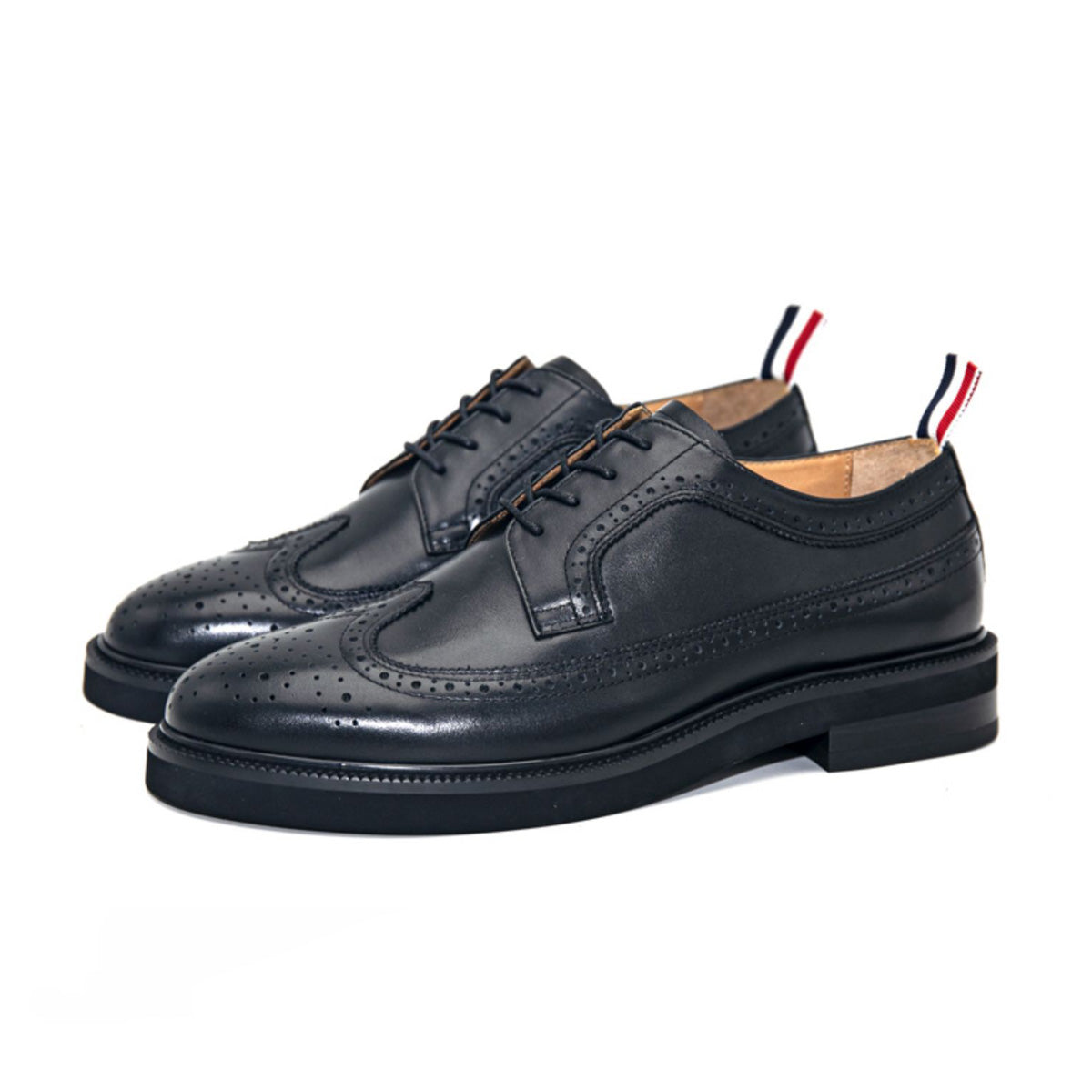 4-Bar Business leather shoes