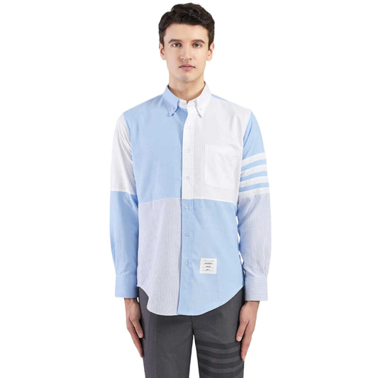 4-Bar Casual Oxford Shirt