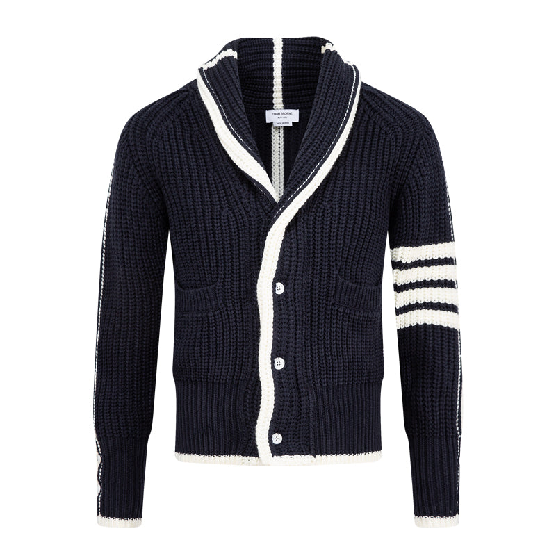 4-Bar Knitted cardigan