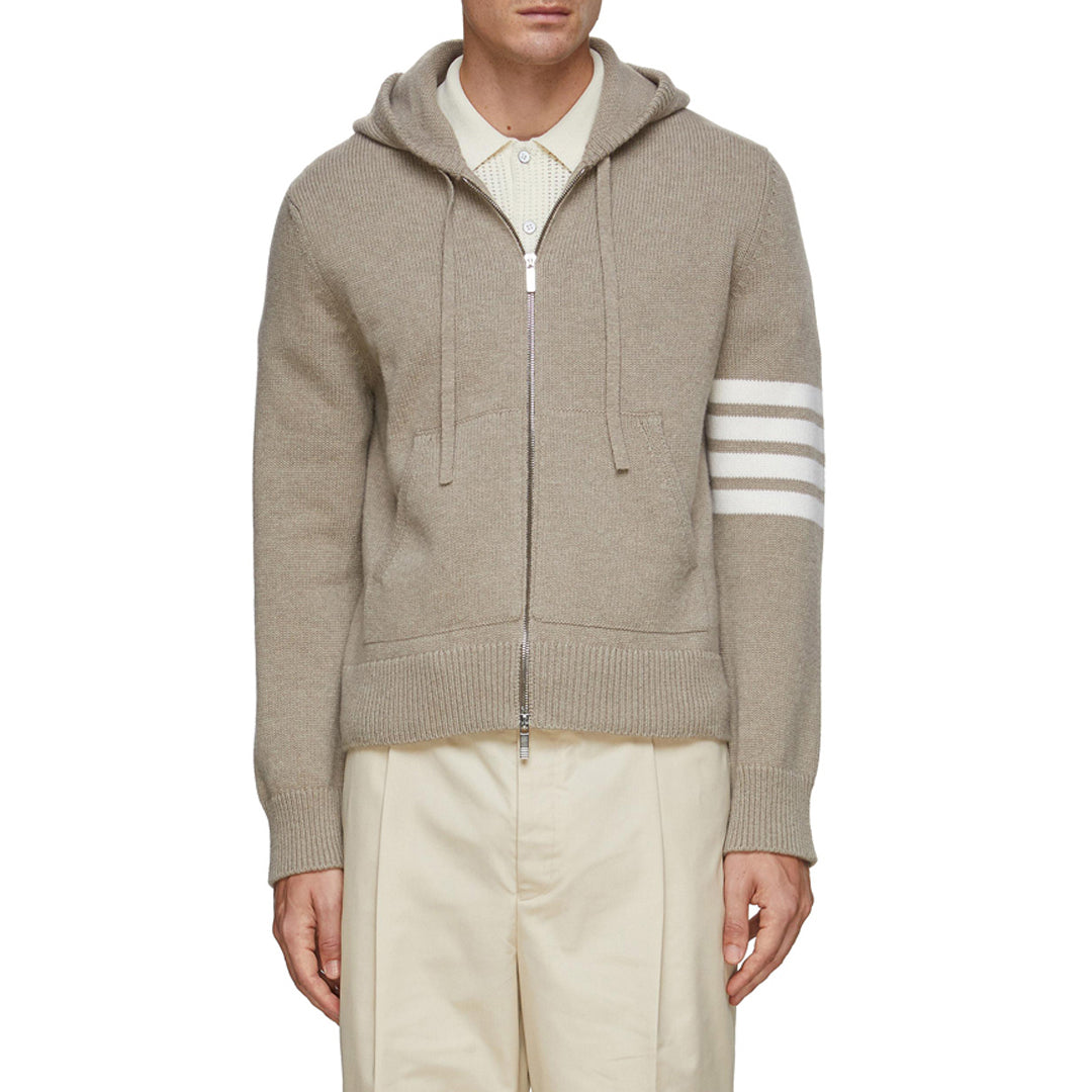 4-Bar Hooded sweater