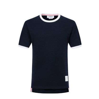 4-Bar Solid Color T-shirt