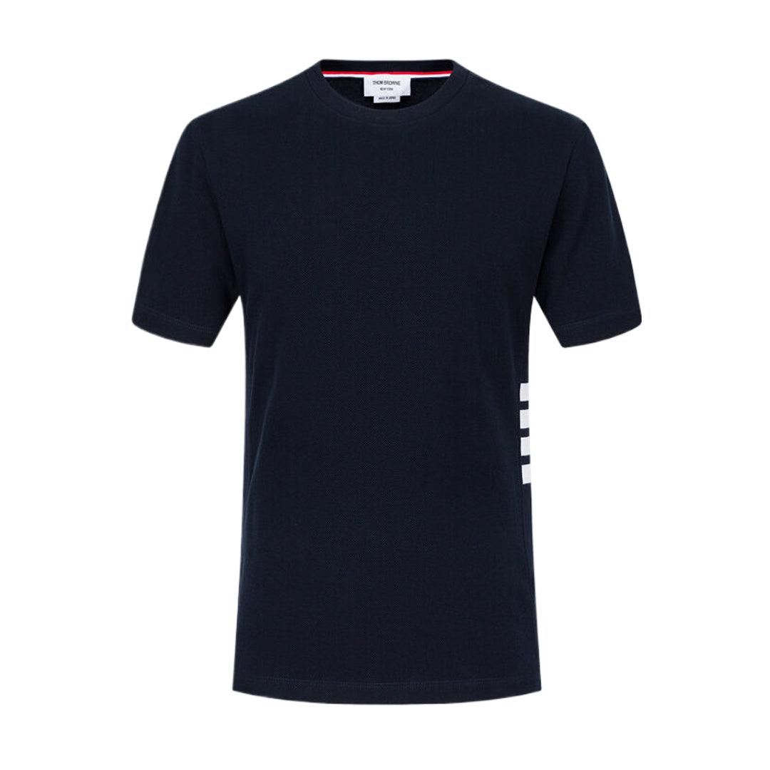 4-Bar Solid Color T-shirt