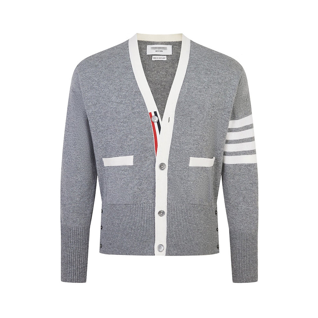 4-Bar Knitted cardigan