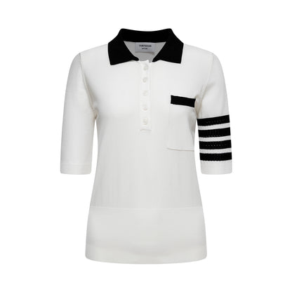 4-Bar Women puppy POLO shirt