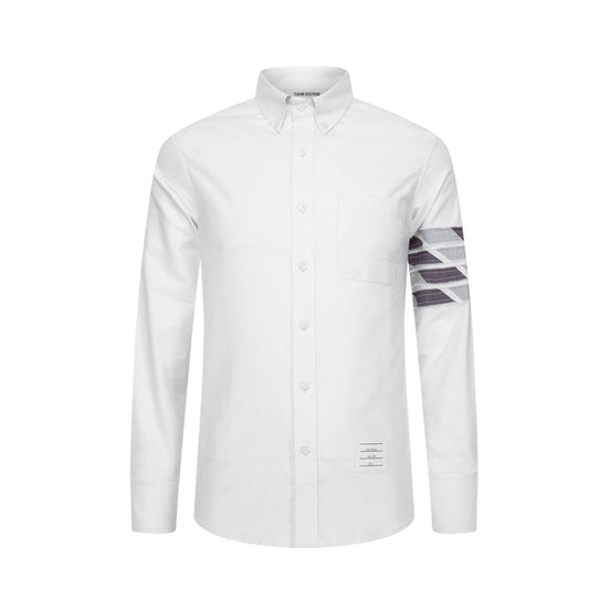 4-Bar Casual Oxford Shirt