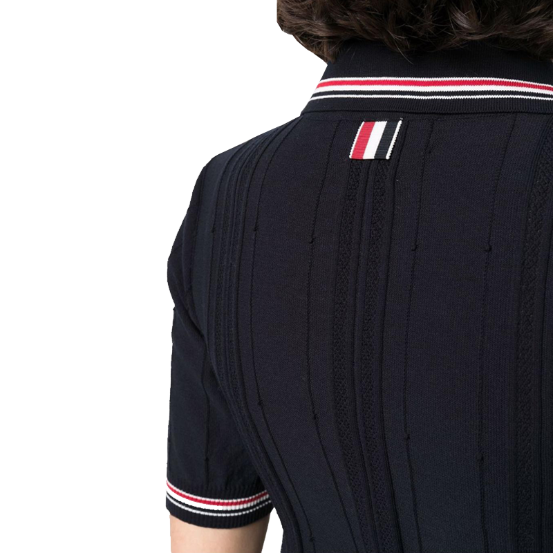 4-Bar Women Ribbon POLO shirt