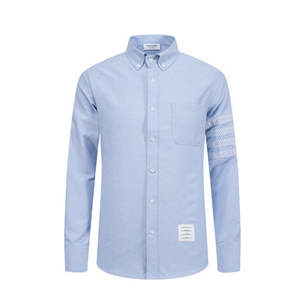 4-Bar Casual Oxford Shirt