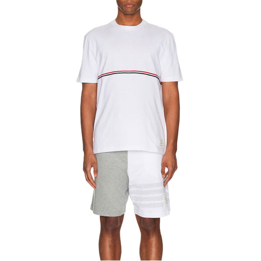 4-Bar Cotton T-shirt