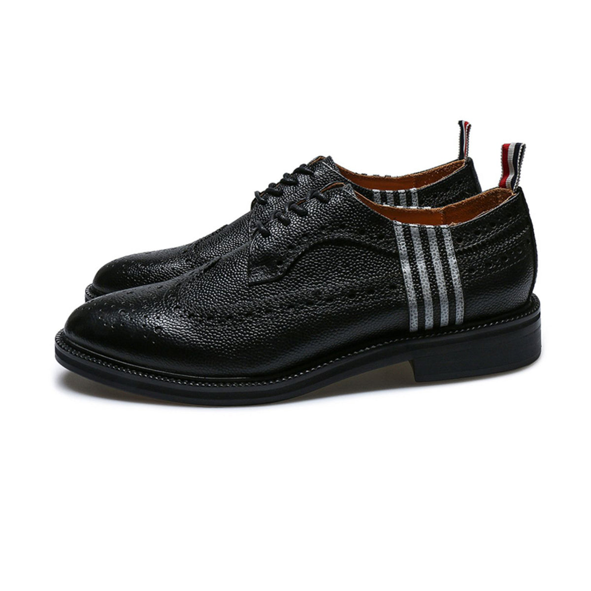 4-Bar Business leather shoes