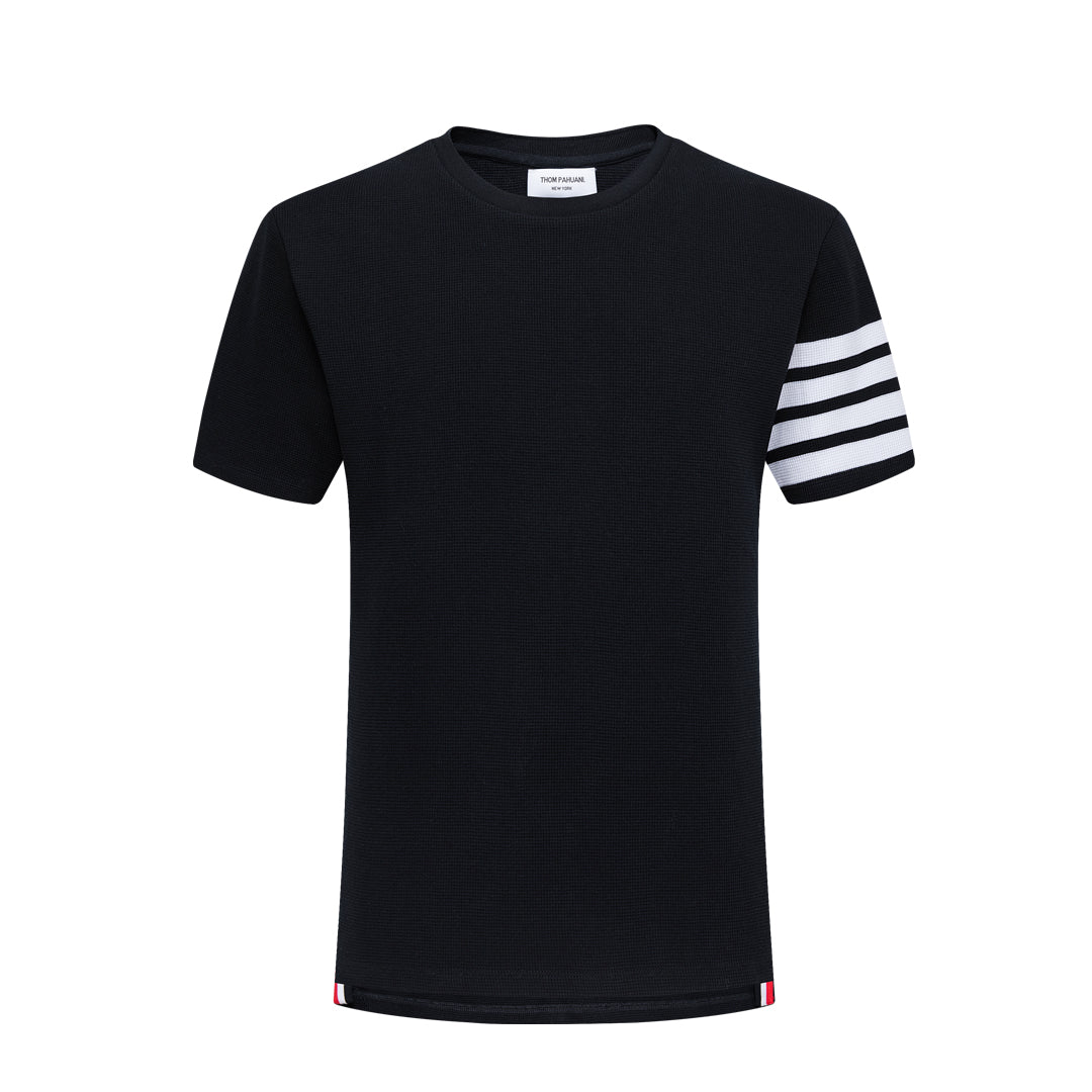 4-Bar Solid Color T-shirt