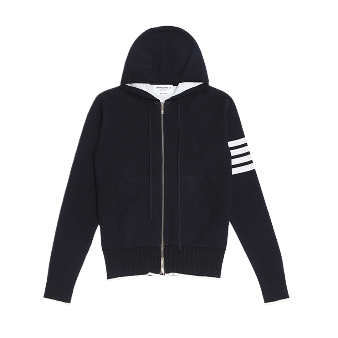 4-Bar Hooded sweater