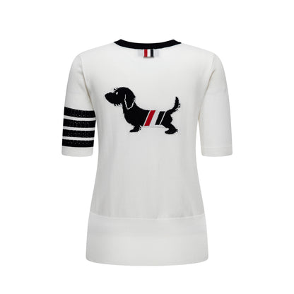 4-Bar Women puppy POLO shirt