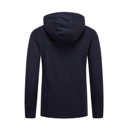 4-Bar Knitted Hoodies