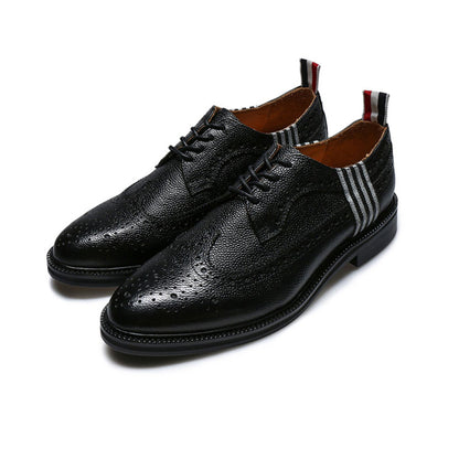 4-Bar Business leather shoes