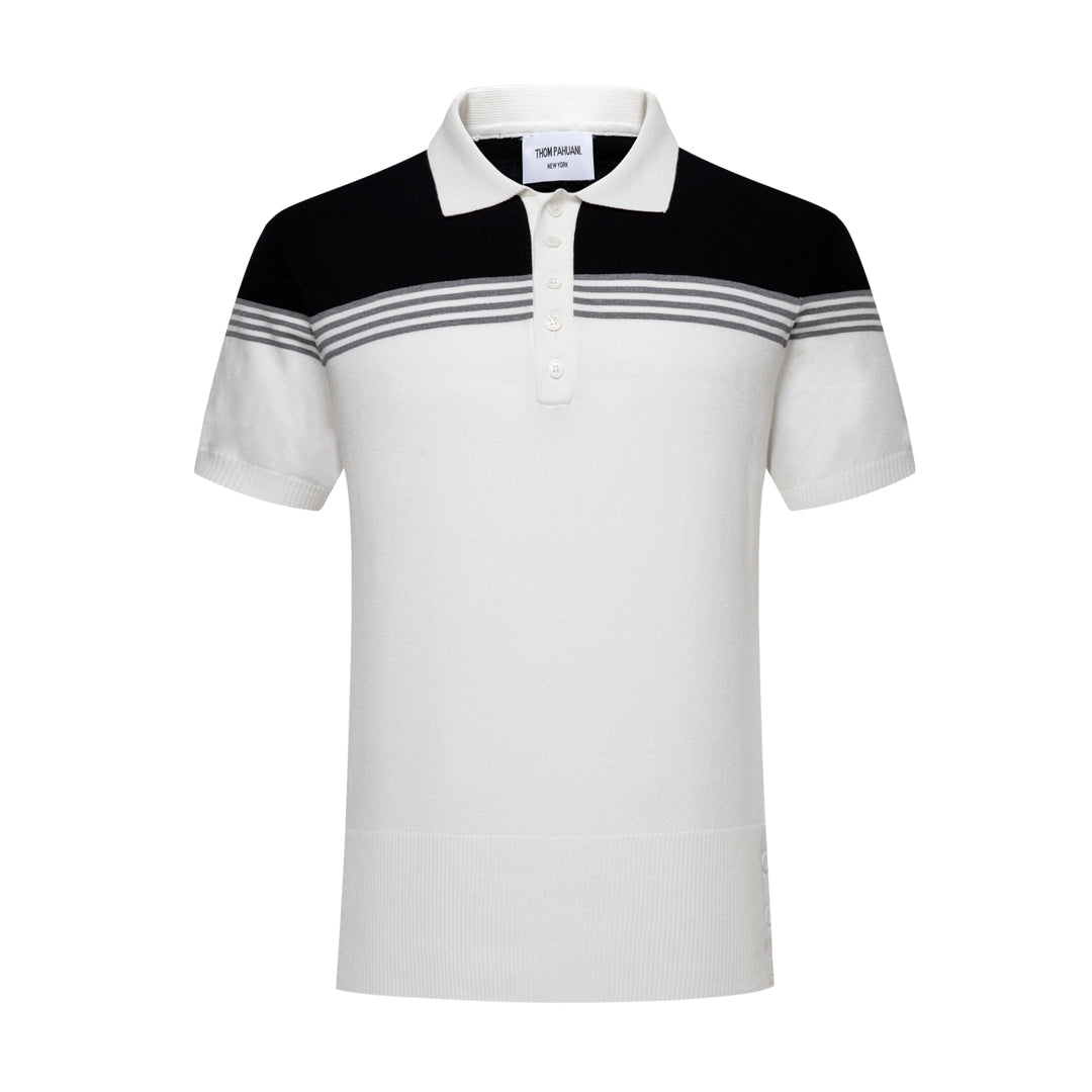 4-Bar Grey POLO Shirt