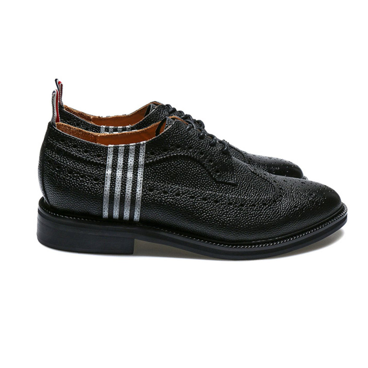 4-Bar Business leather shoes