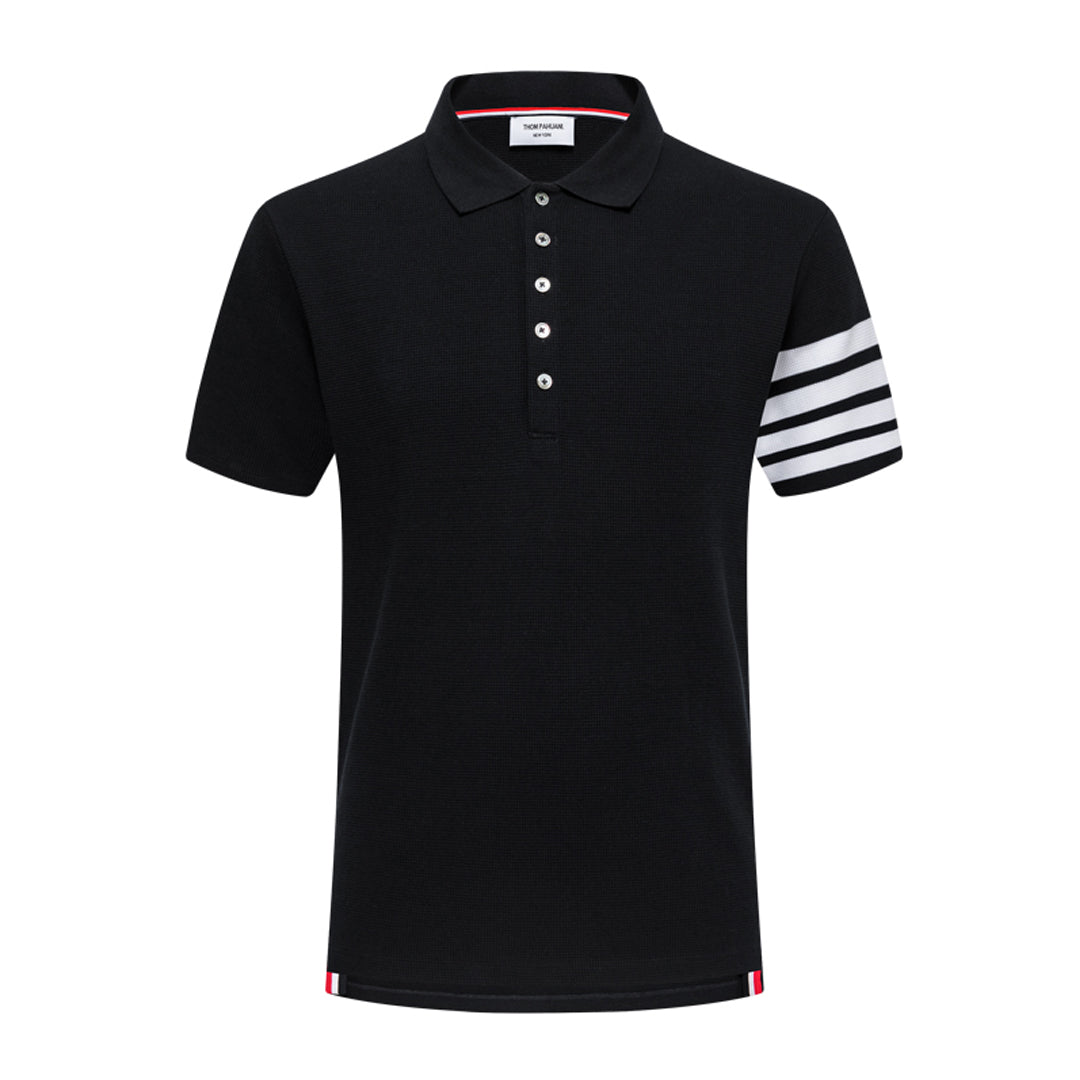 4-Bar Puppy Embroidery POLO Shirt