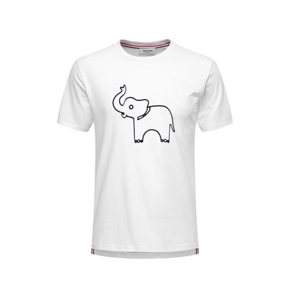 4-Bar Elephant print T-shirt