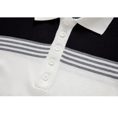 4-Bar Grey POLO Shirt