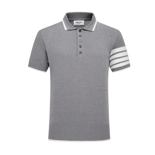 4-Bar Contrast stripes POLO Shirt