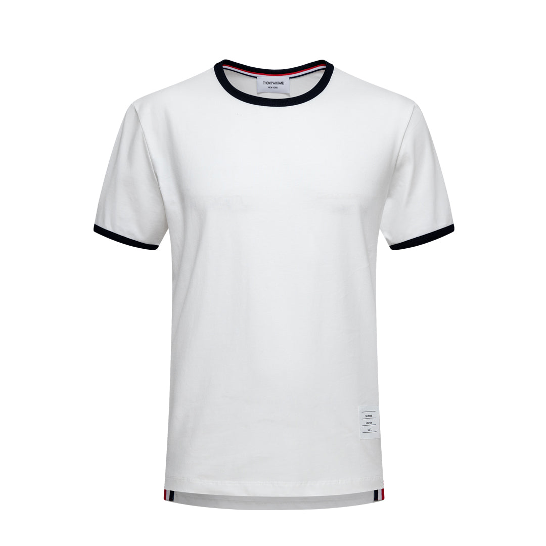 4-Bar Solid Color T-shirt