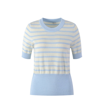 4-Bar women stripe T-shirt