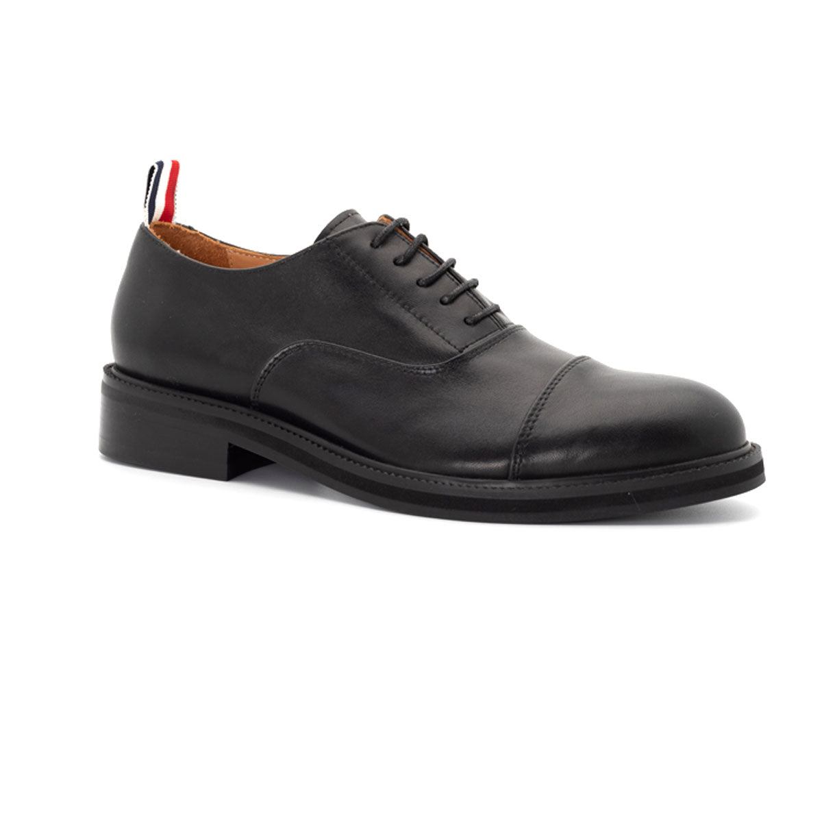 4-Bar Men Leather Shoes