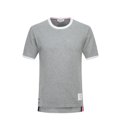 4-Bar Solid Color T-shirt