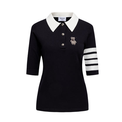 4-Bar Women Bear POLO shirt