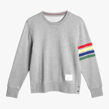 4-Bar Crew Neck Sweatshirt