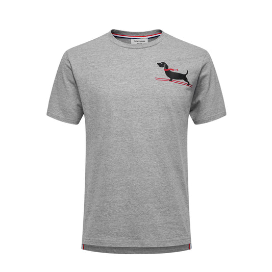 4-Bar Puppy Print T-shirt