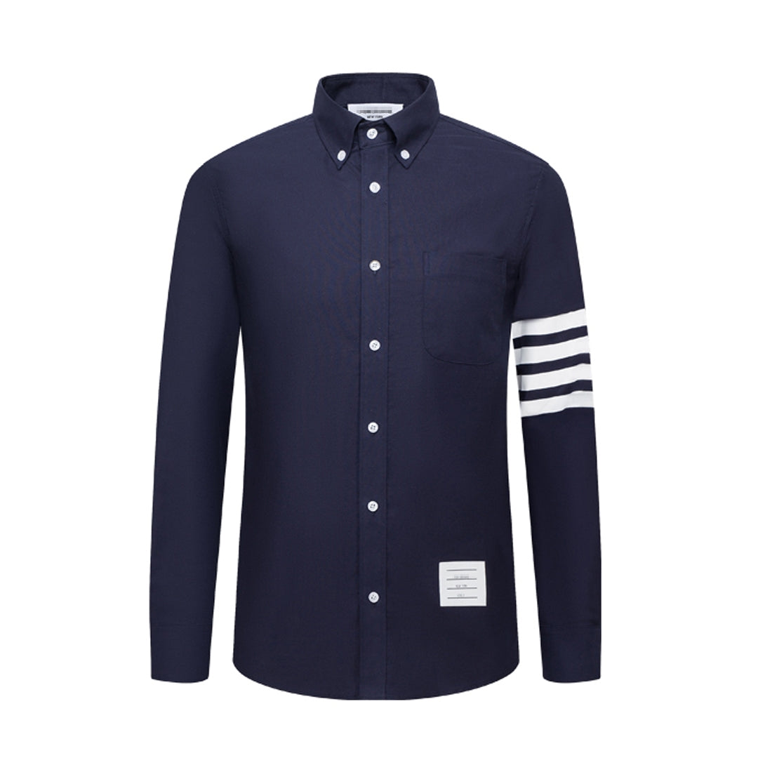 4-Bar Casual Oxford Shirt