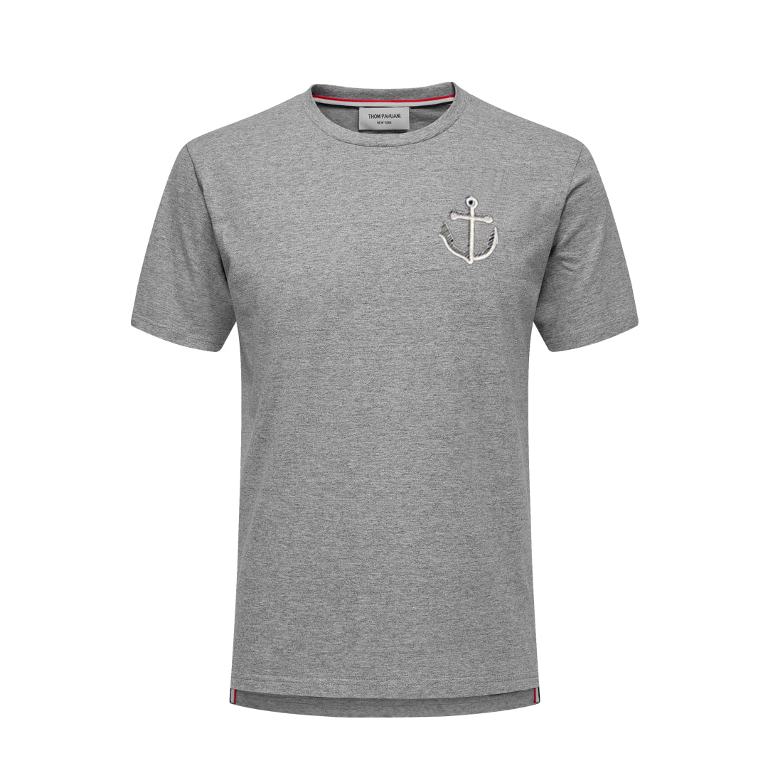 4-Bar Anchor embroidery T-shirt