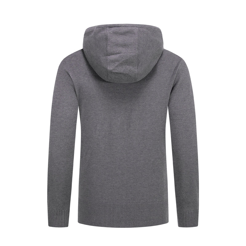 4-Bar Knitted Hoodies