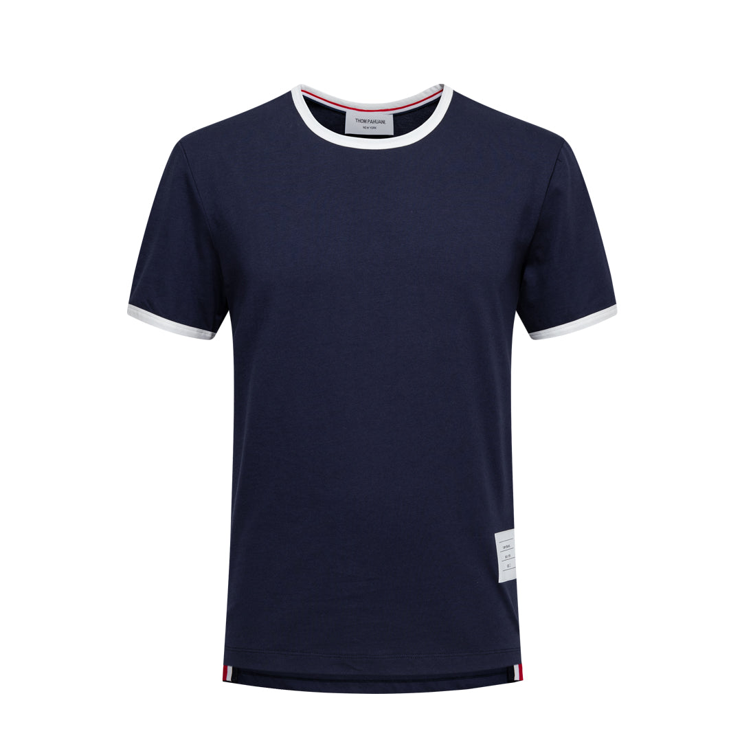 4-Bar Solid Color T-shirt