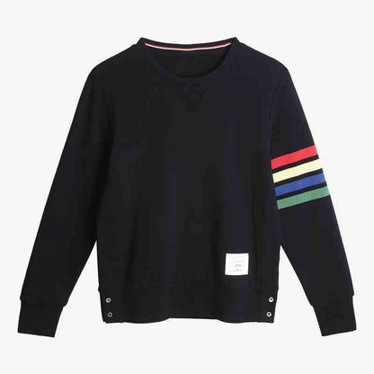 4-Bar Crew Neck Sweatshirt