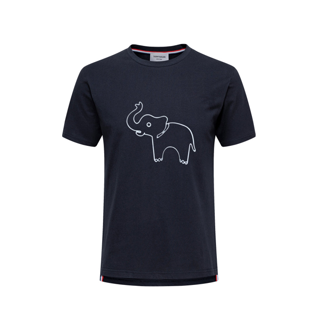 4-Bar Elephant print T-shirt