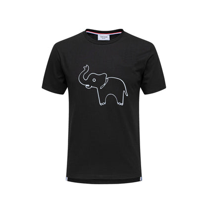 4-Bar Elephant print T-shirt