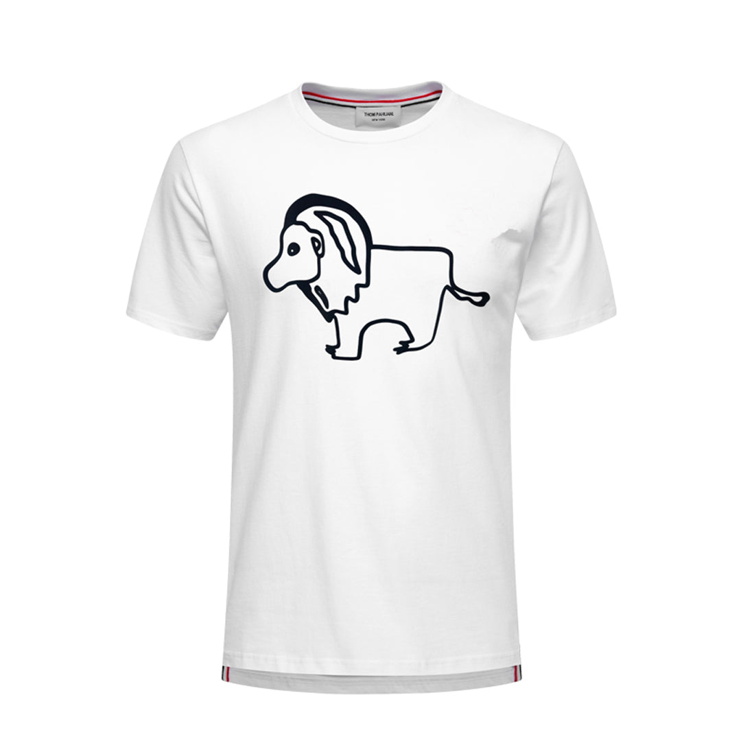 4-Bar Lion print T-shirt