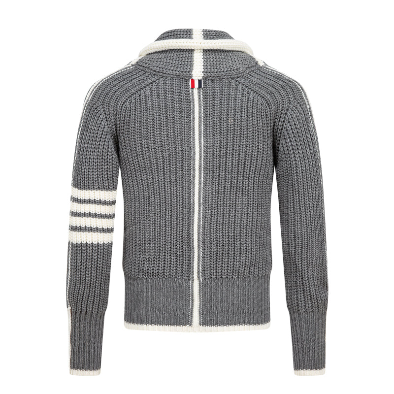 4-Bar Knitted cardigan