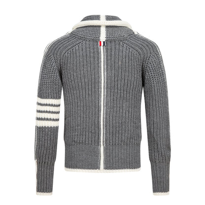 4-Bar Knitted cardigan