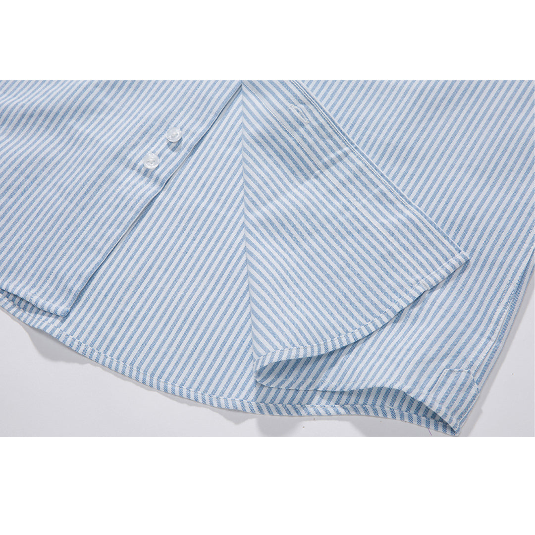 4-Bar Casual cotton shirt