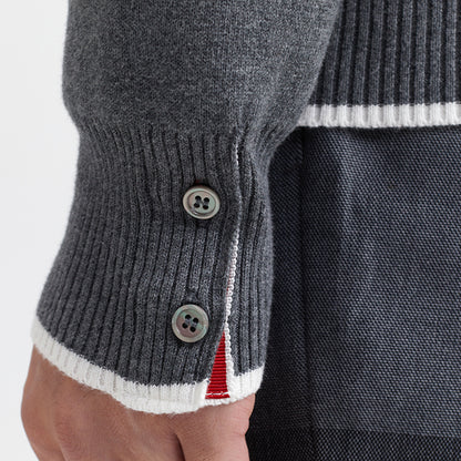 4-Bar Knitted cardigan