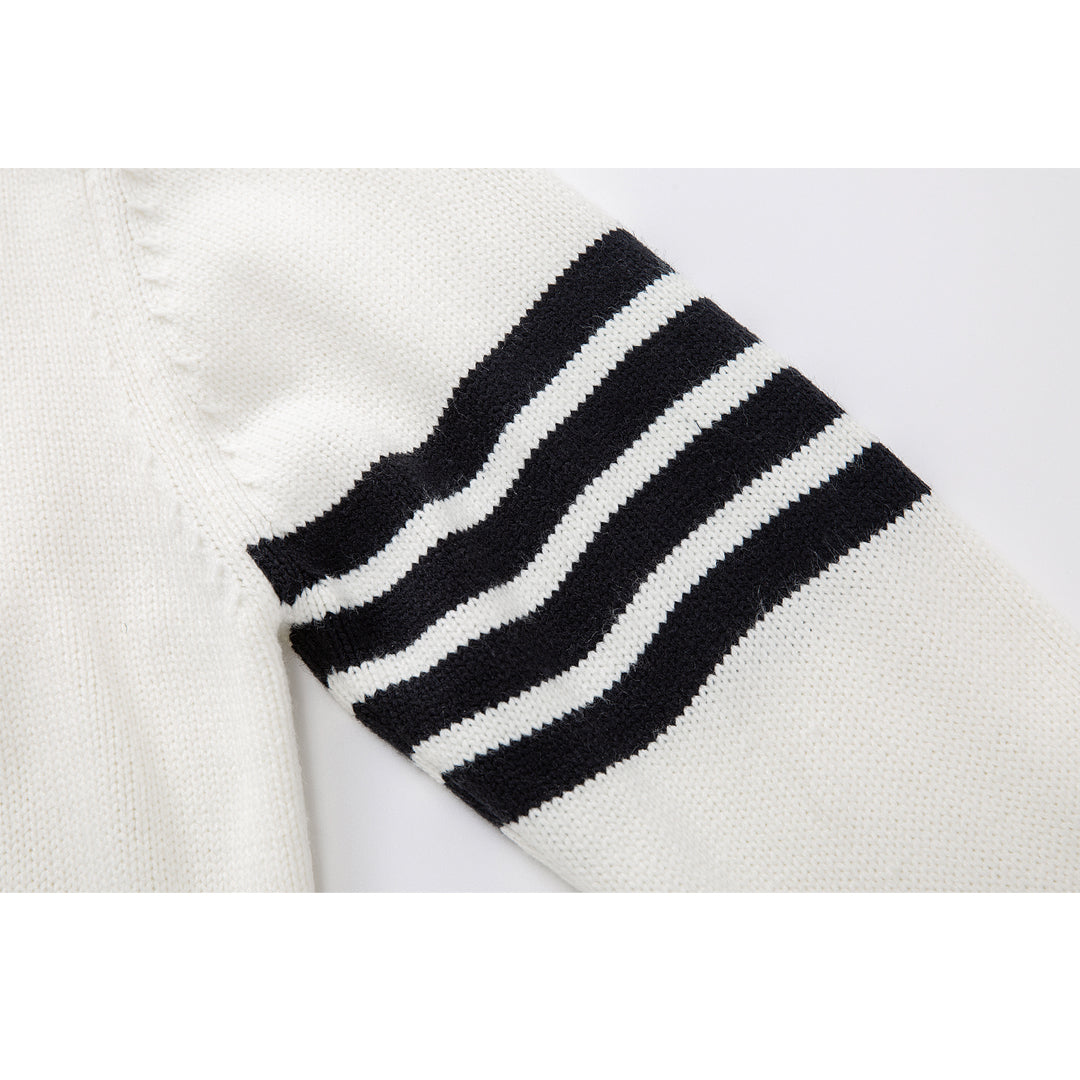 4-Bar Colorblock sweater