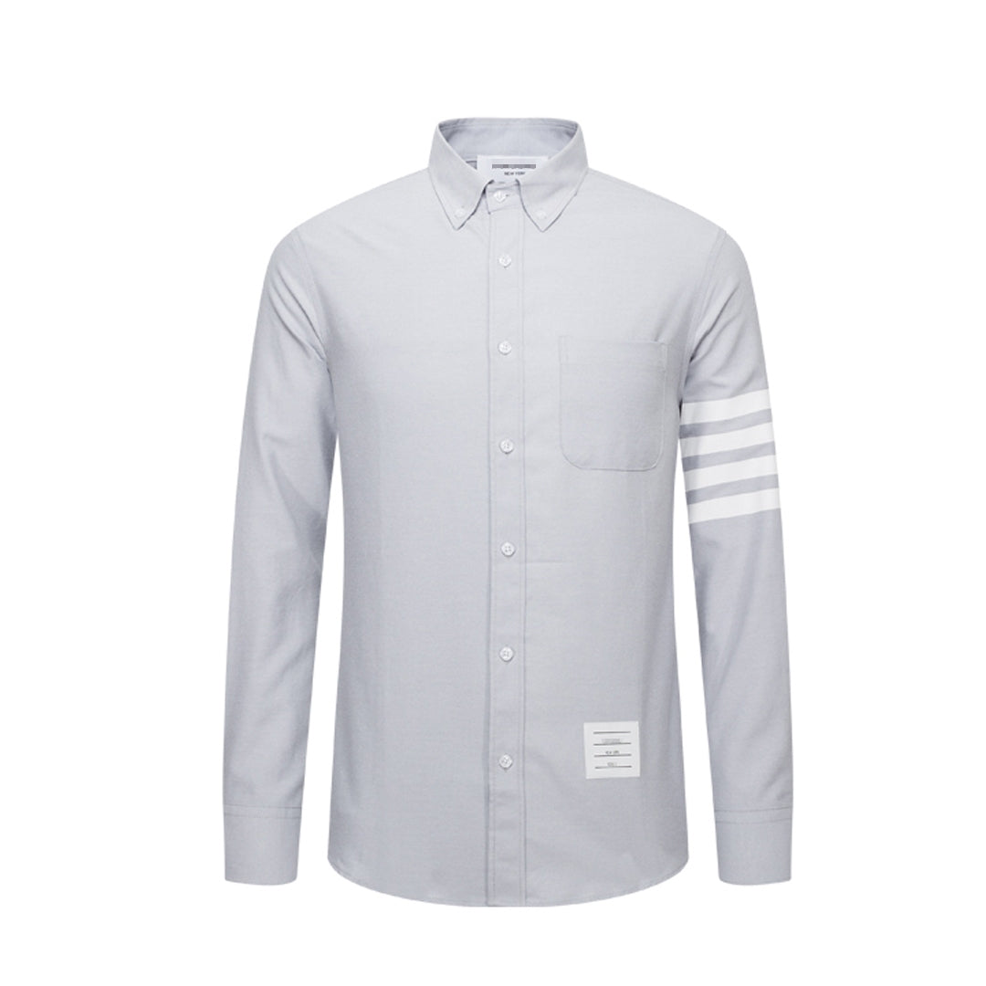 4-Bar Casual Oxford Shirt